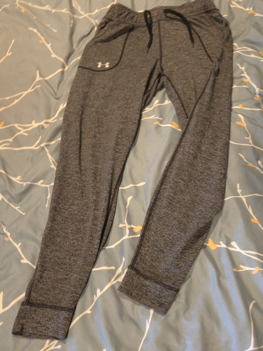 Under Armour Gray Heather Jogger Sweatpants Size Small - Picture 12 of 14